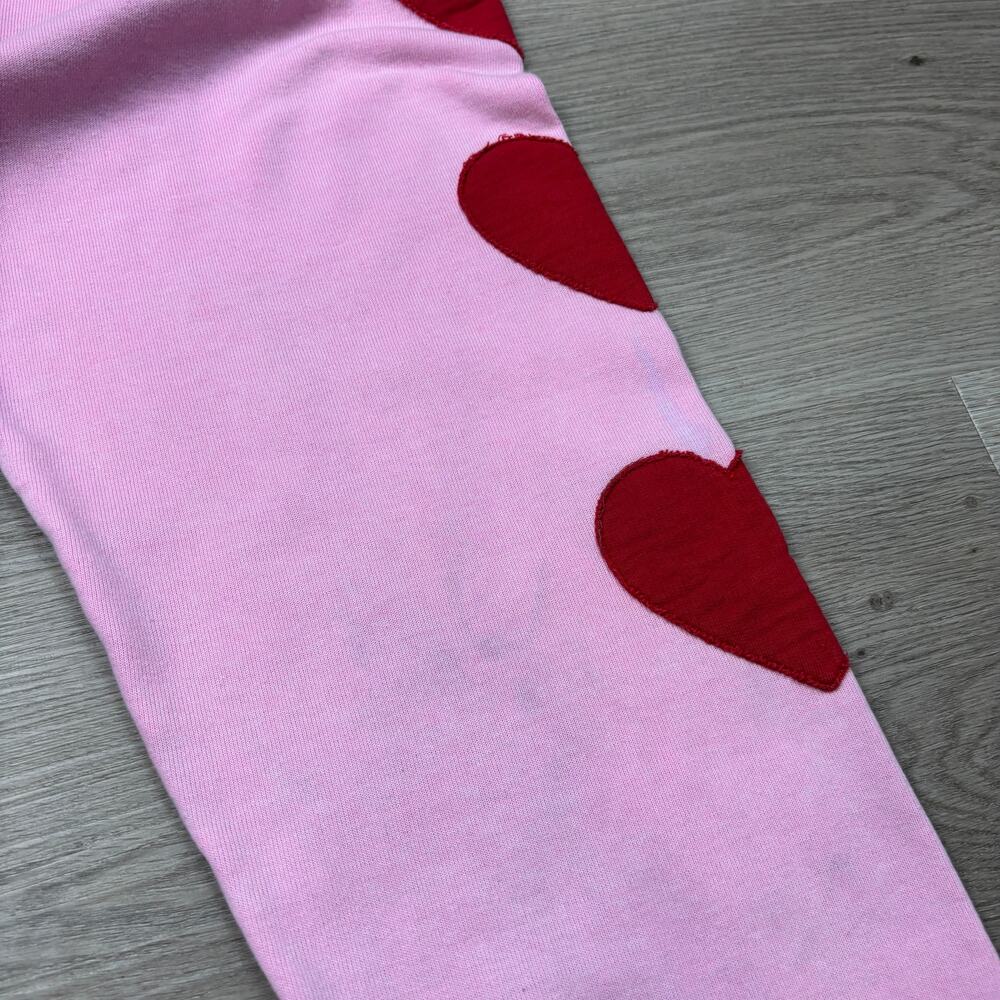 Aviator Nation Heart Stitch 4 Sweatpants Women's Medium Loungewear - Picture 9 of 9